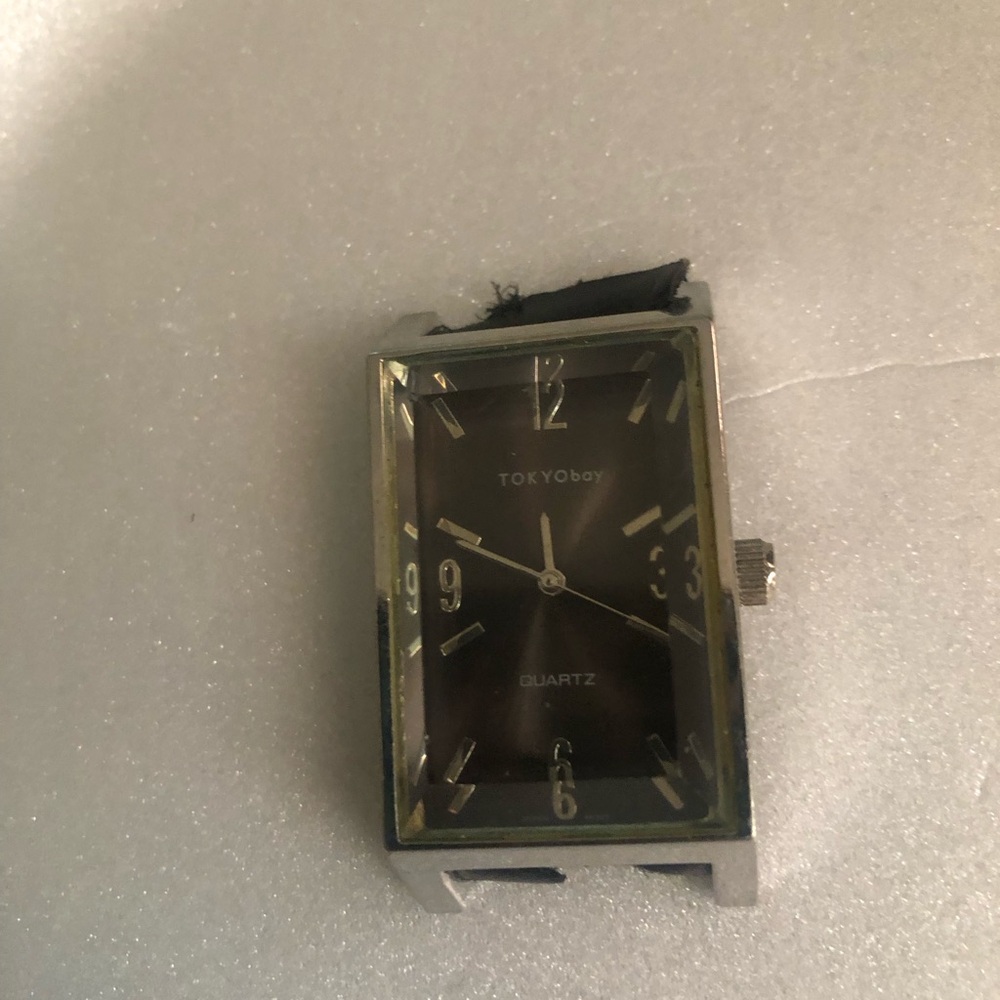 TOKYObay Black and Silver Men's Watch